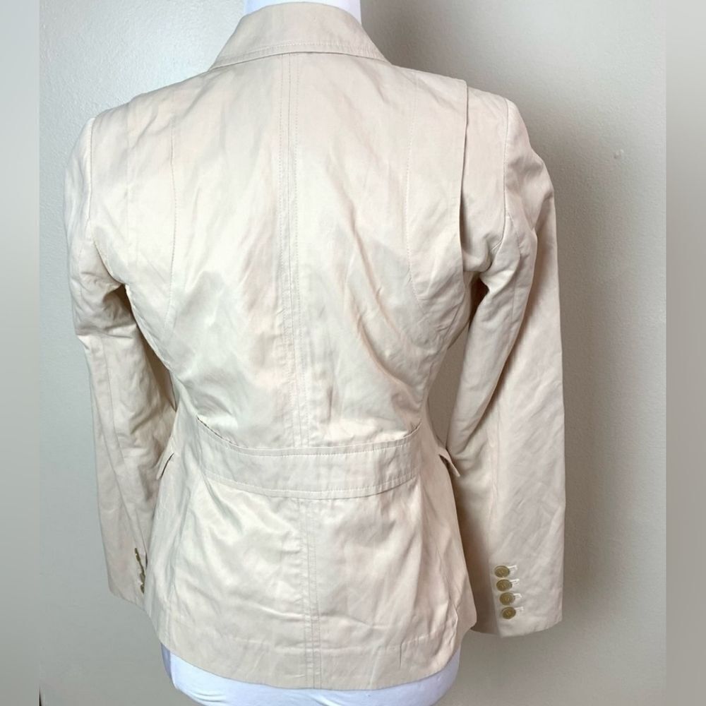 Talbots Kate Fit 12 Dusty Pink Pockets Part Lined 3 Buttons Women Blazer Jacket - Picture 12 of 12